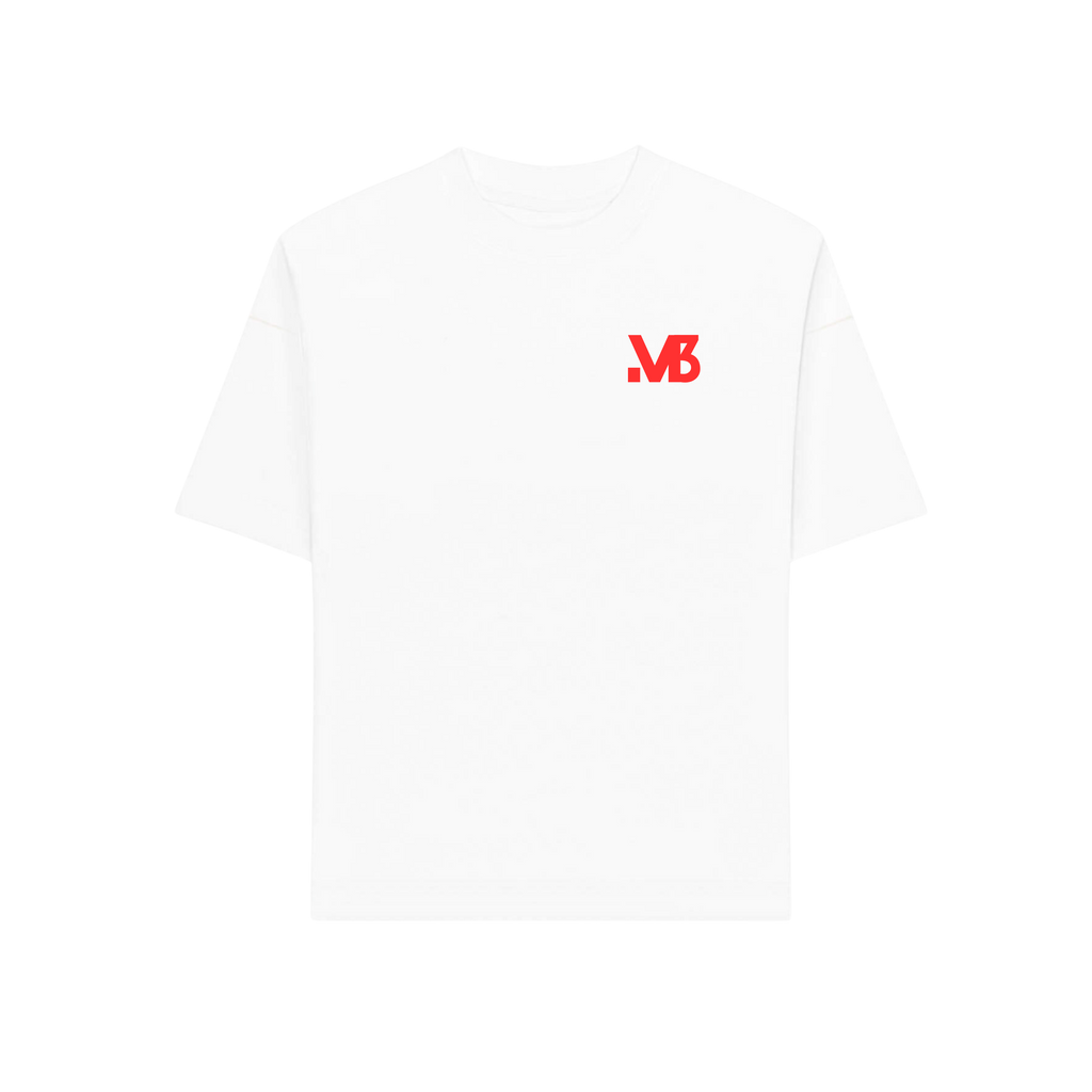 Le T-shirt Maison Blanche - Signature rouge