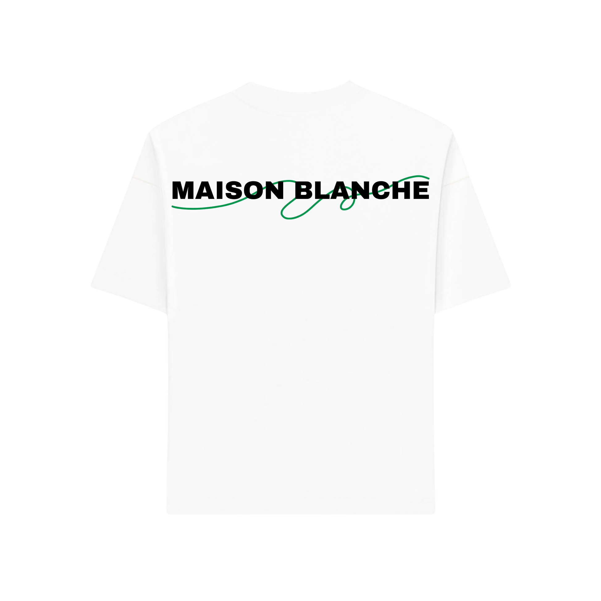 Le T-shirt Maison Blanche - Signature Vert