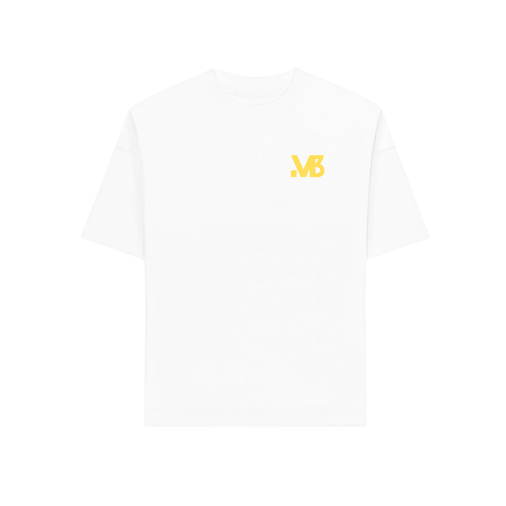 Le T-shirt Maison Blanche - Signature Jaune