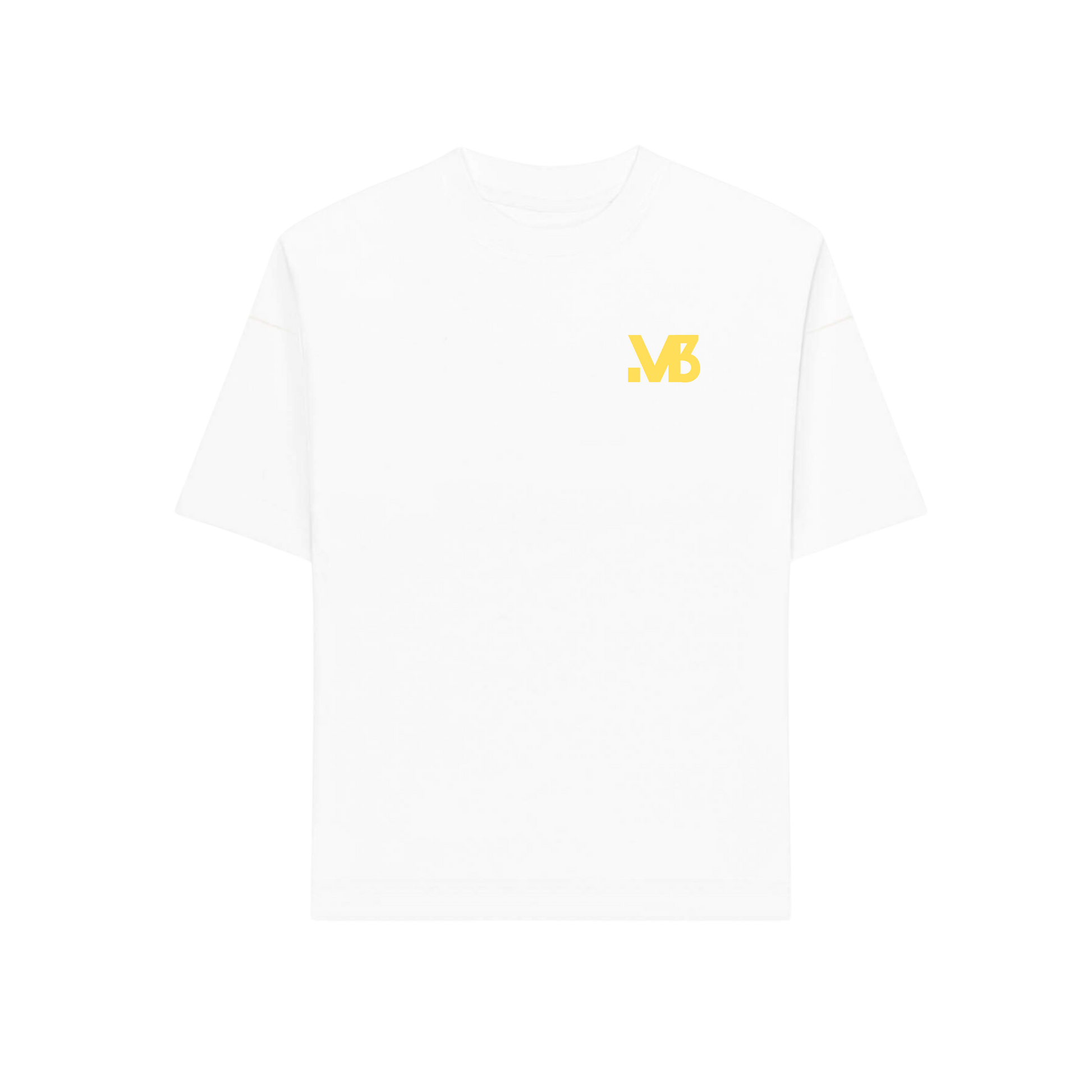 Le T-shirt Maison Blanche - Signature Jaune