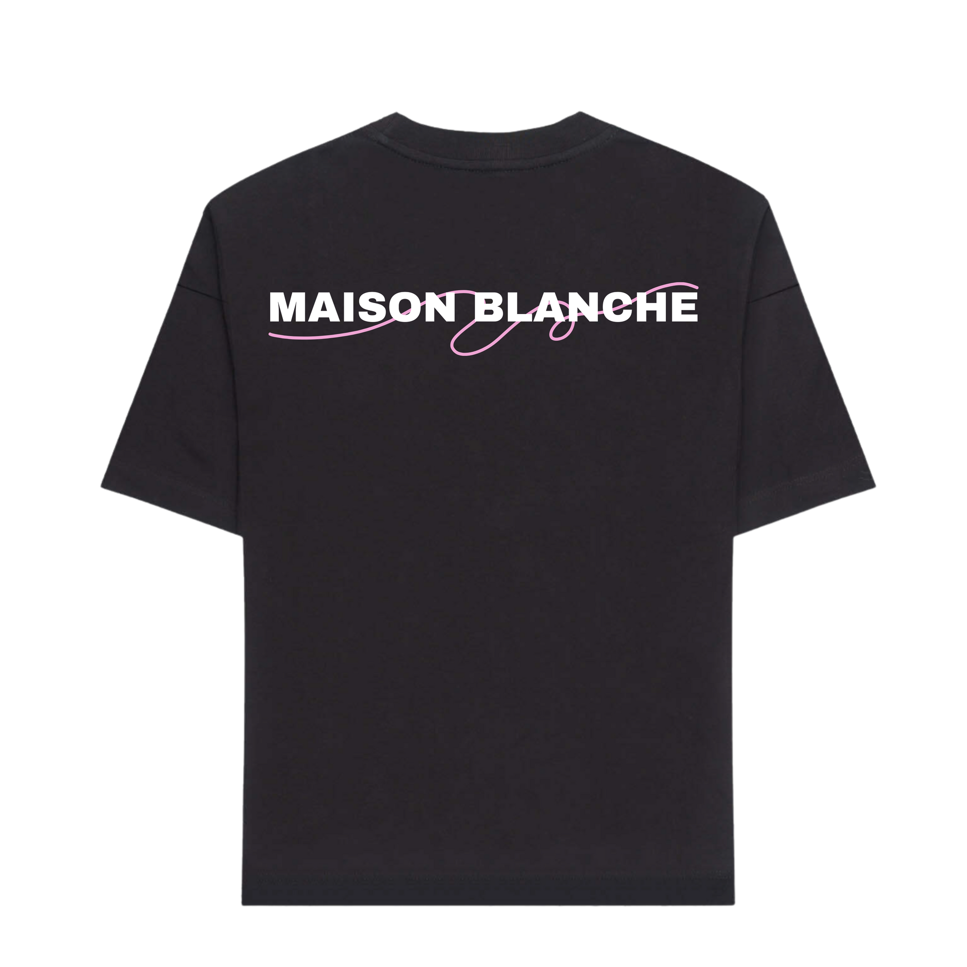 Le T-Shirt Maison Blanche - Signature Rose