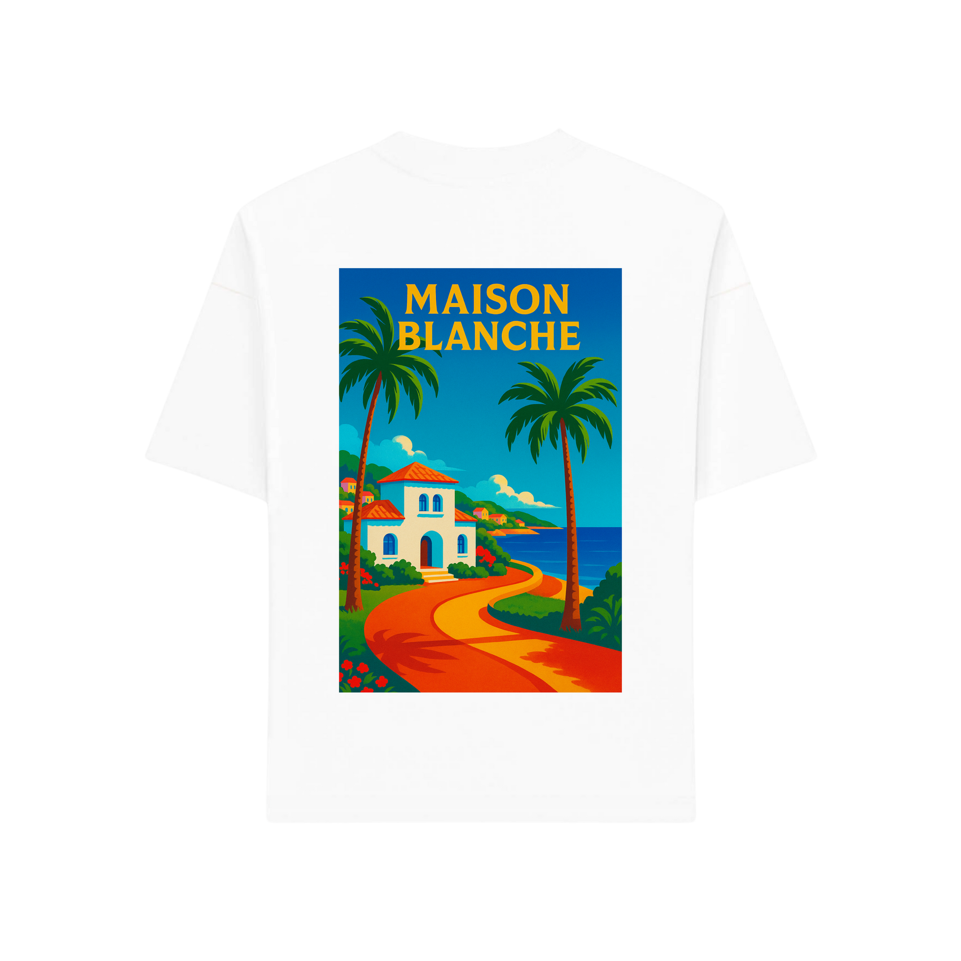 Le T-shirt Maison Blanche - Maison Paradisiaque