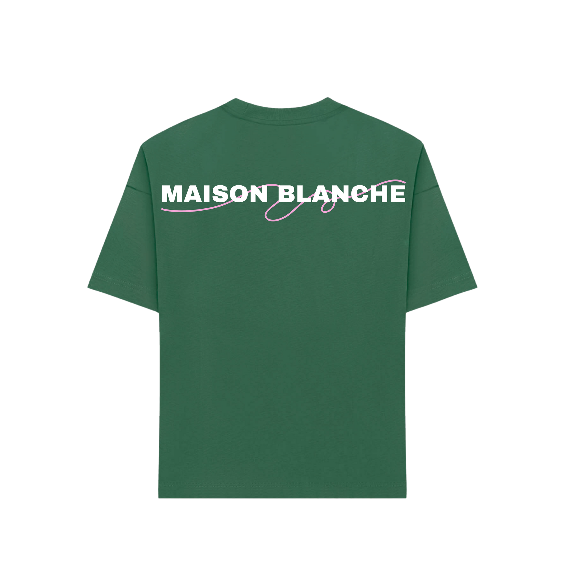 Le T-Shirt Maison Blanche - Signature Rose