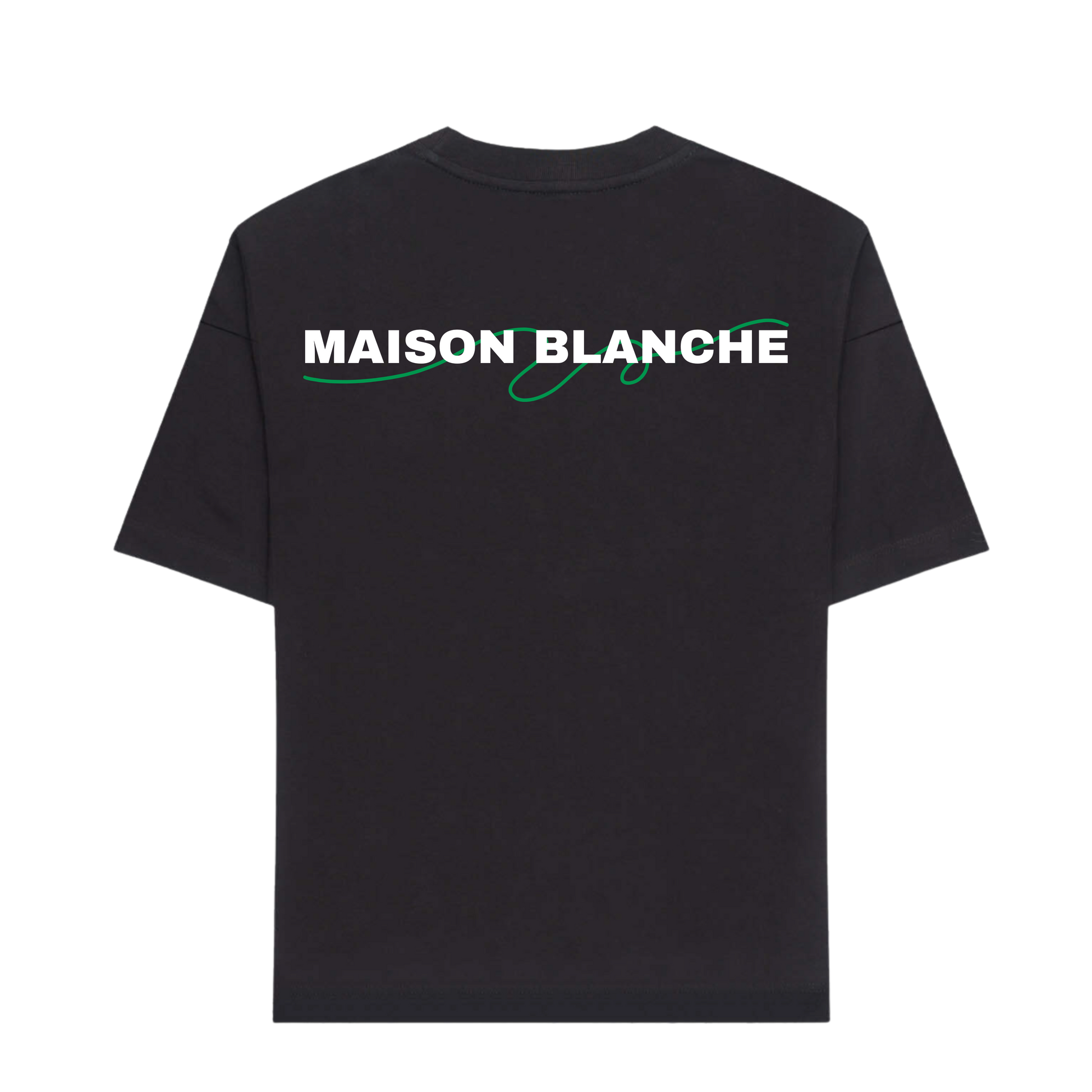 Le T-shirt Maison Blanche - Signature Vert