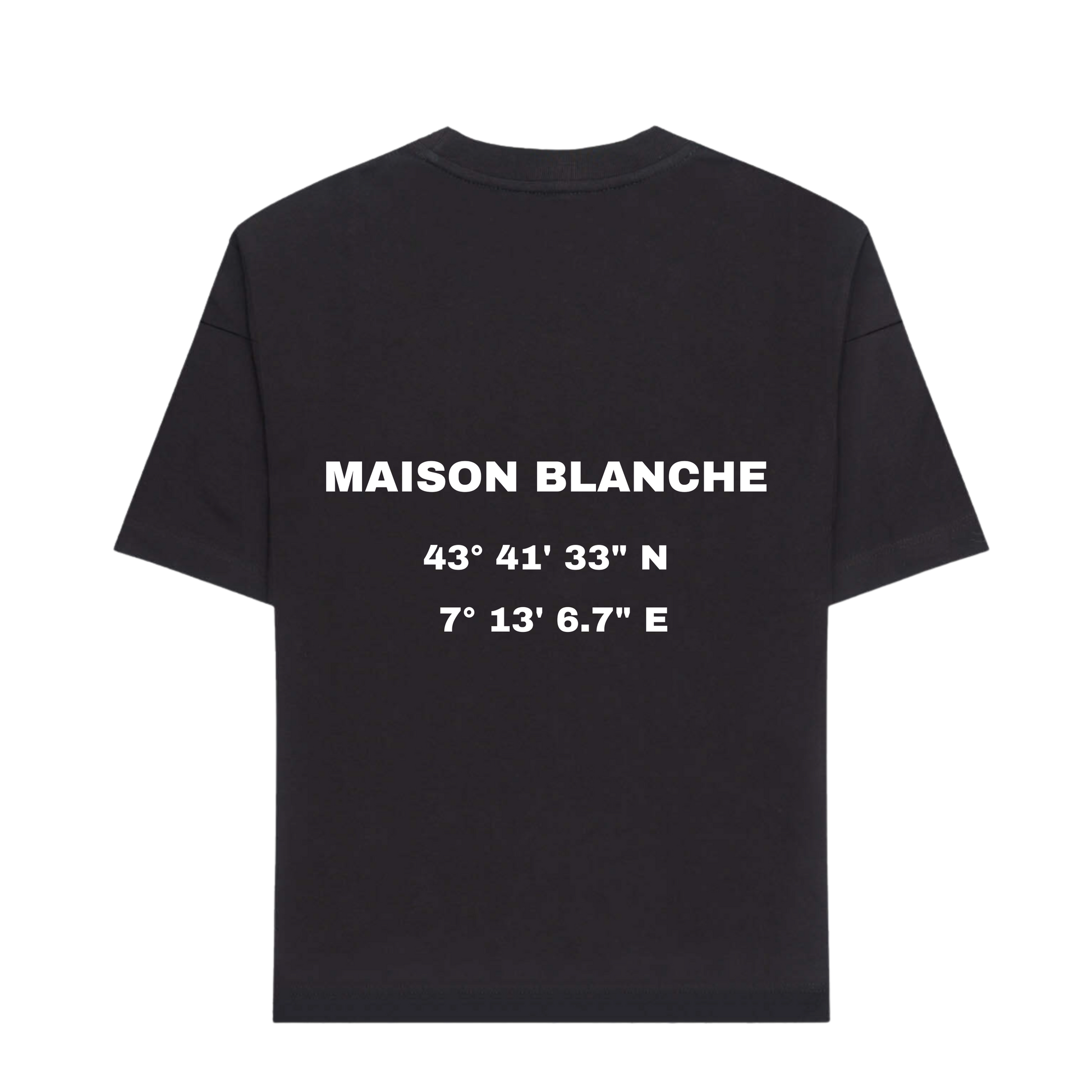 Le T-shirt Maison Blanche - Géolocalisation