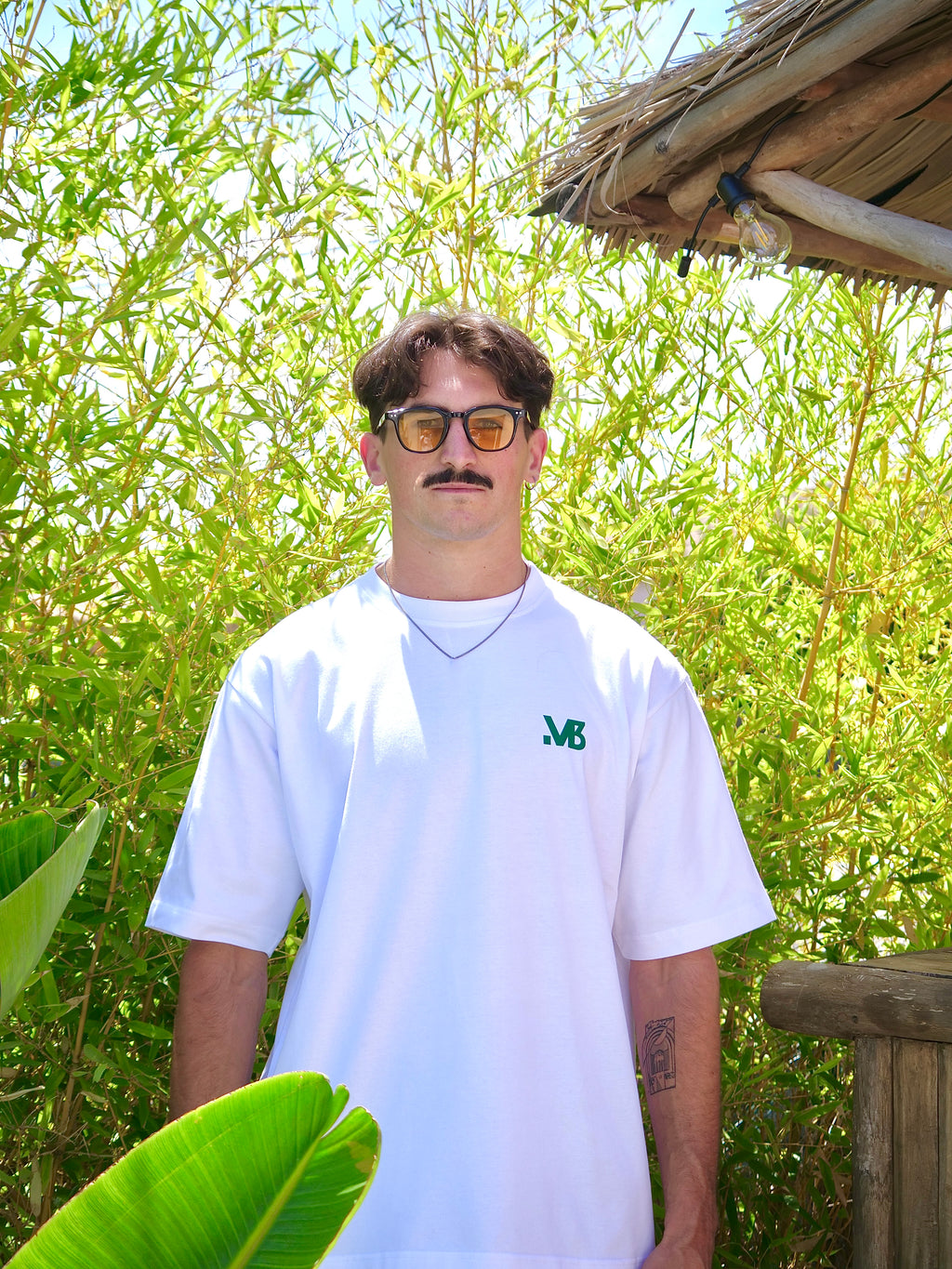Le T-shirt Maison Blanche - Signature Vert