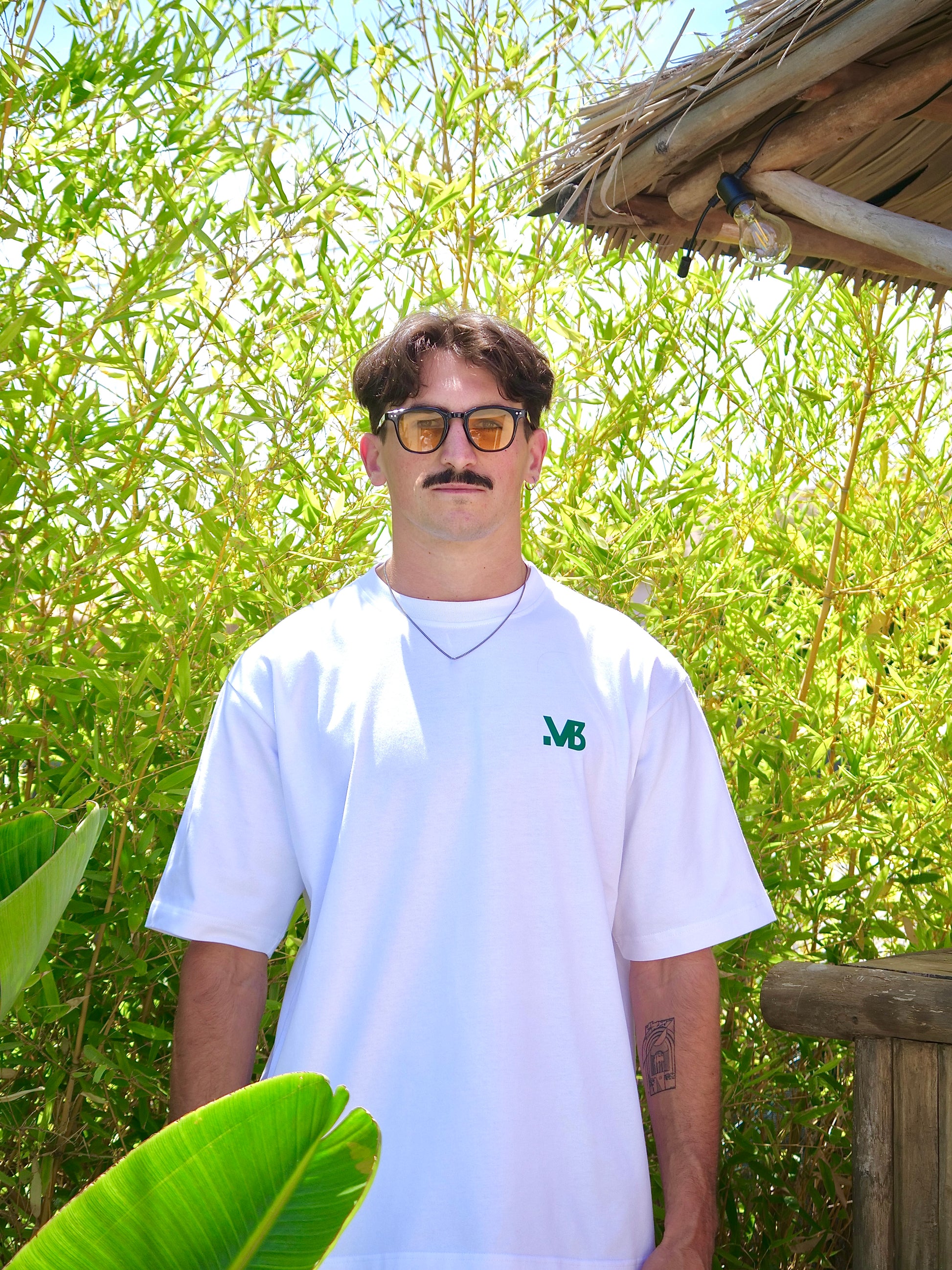 Le T-shirt Maison Blanche - Signature Vert