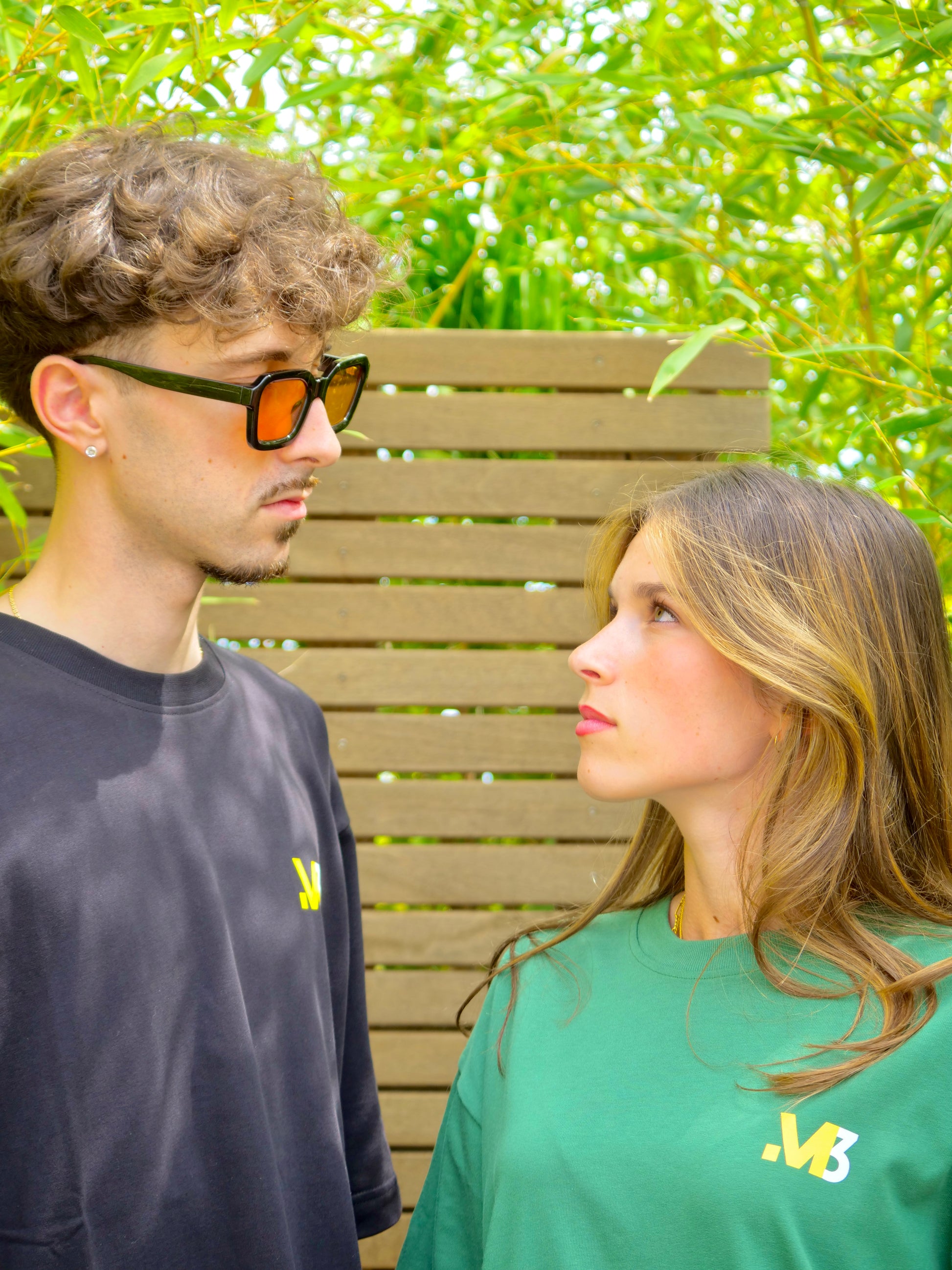Le T-shirt Maison Blanche - Signature Jaune