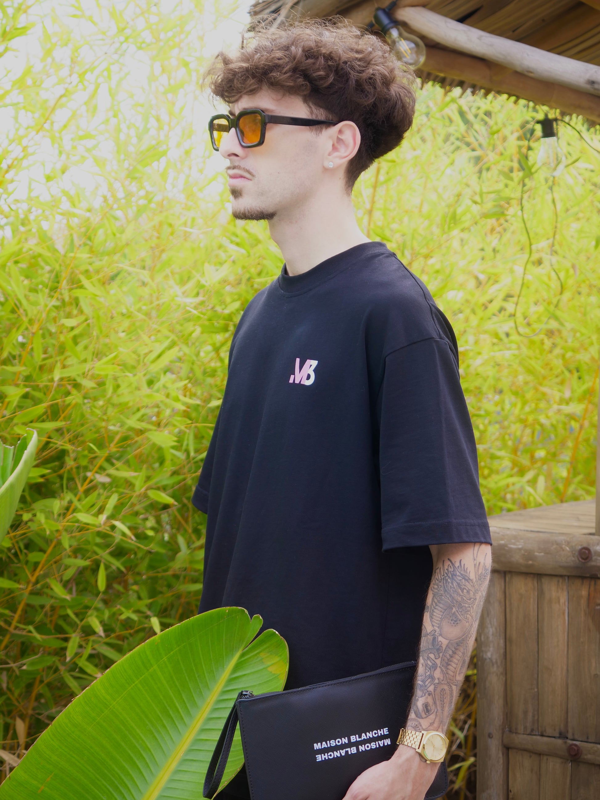 Le T-Shirt Maison Blanche - Signature Rose
